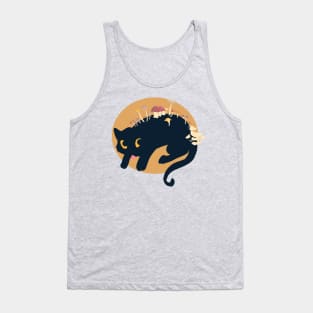 mushroom cat Tank Top